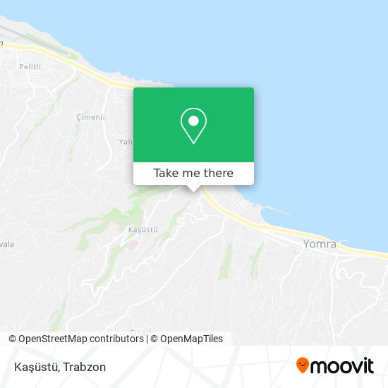 Kaşüstü map