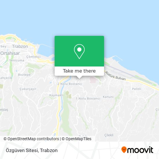 Özgüven Sitesi map
