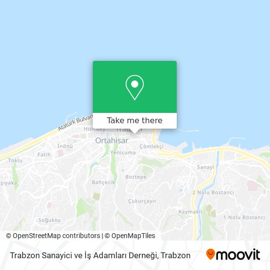 Trabzon Sanayici ve İş Adamları Derneği map