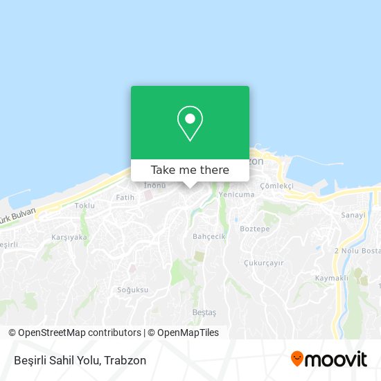 Beşirli Sahil Yolu map