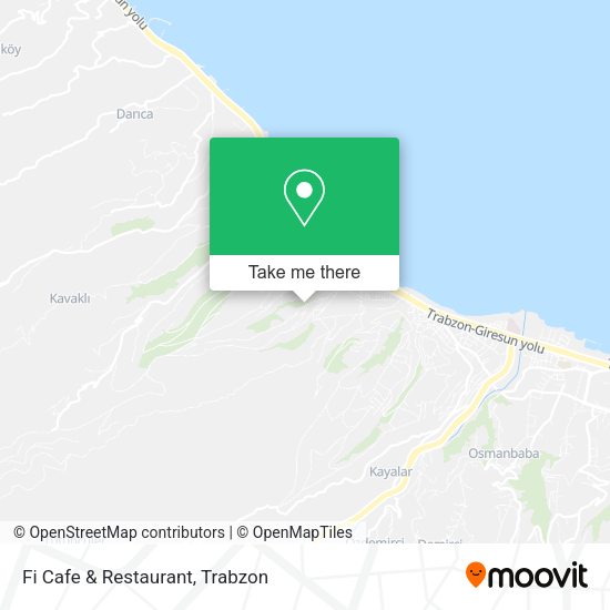 how to get to fi cafe restaurant in trabzon by bus