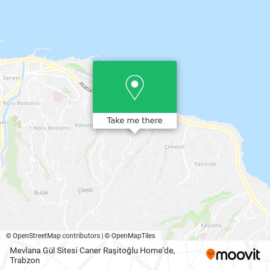 Mevlana Gül Sitesi Caner Raşitoğlu Home'de map