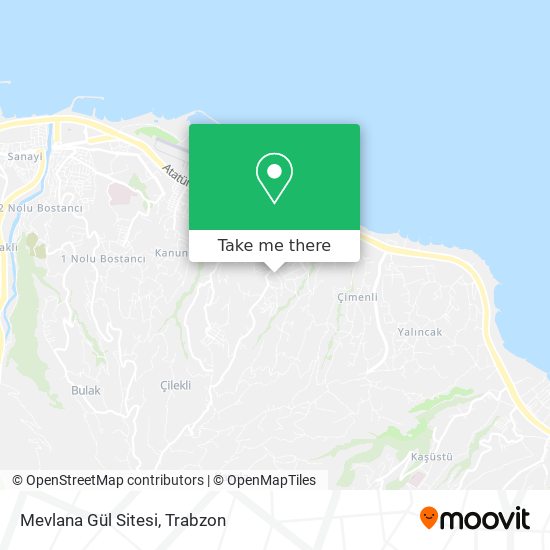 Mevlana Gül Sitesi map