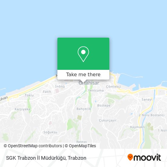 SGK Trabzon İl Müdürlüğü map