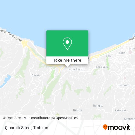 Çınaraltı Sitesi map