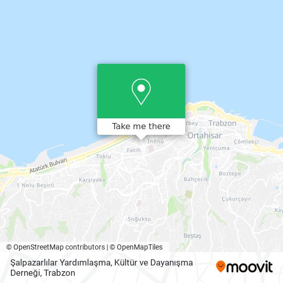 Şalpazarlılar Yardımlaşma, Kültür ve Dayanışma Derneği map