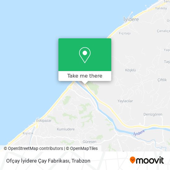 Ofçay İyidere Çay Fabrikası map