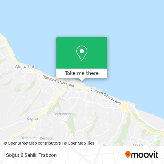 Söğütlü Sahili map