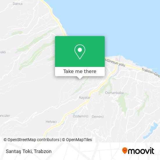 Sarıtaş Toki map