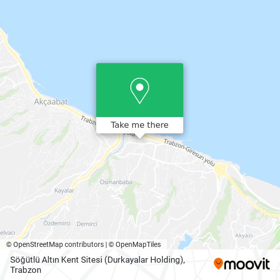 Söğütlü Altın Kent Sitesi (Durkayalar Holding) map