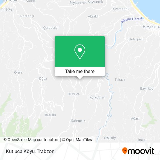 Kutluca Köyü map