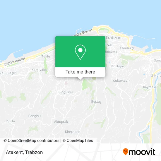 Atakent map