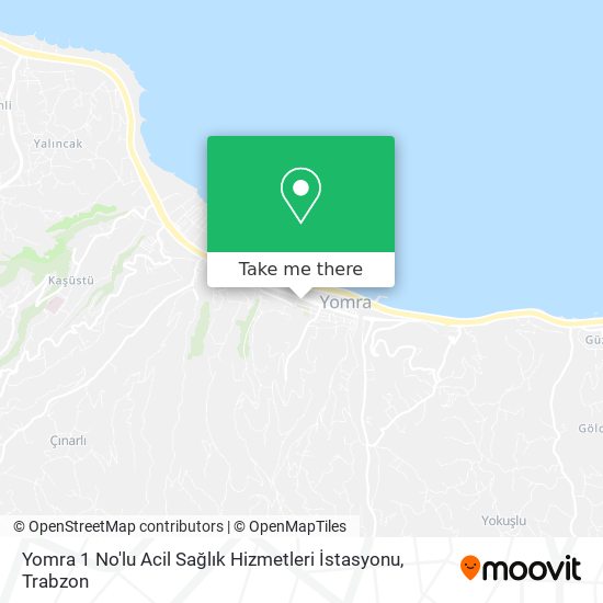 Yomra 1 No'lu Acil Sağlık Hizmetleri İstasyonu map
