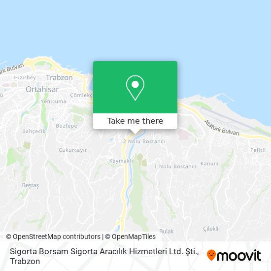 Sigorta Borsam Sigorta Aracılık Hizmetleri Ltd. Şti. map