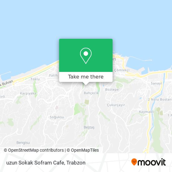 uzun Sokak Sofram Cafe map