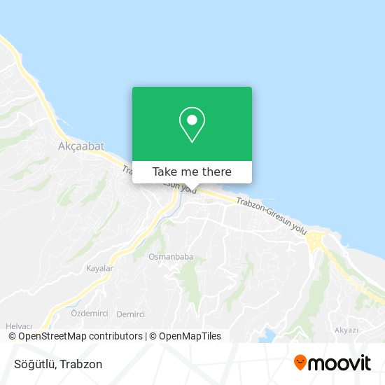 Söğütlü map