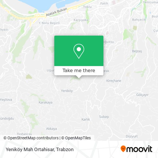 Yeniköy Mah Ortahisar map