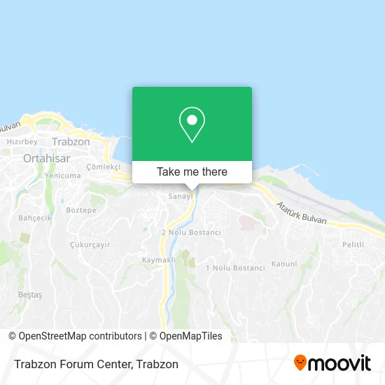 Trabzon Forum Center map