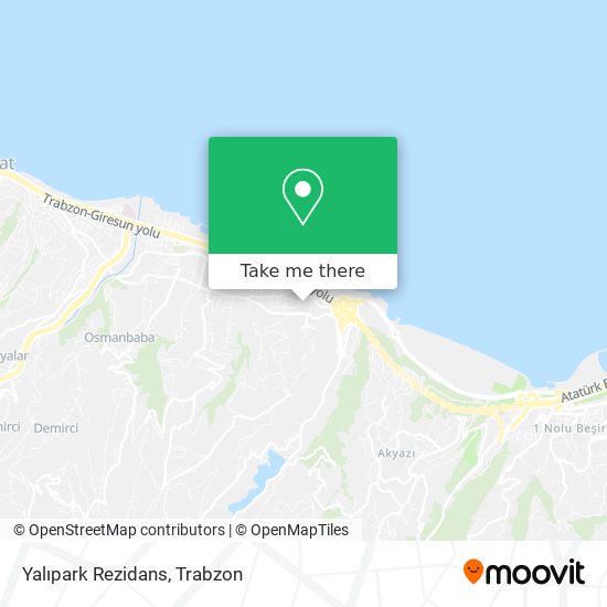 Yalıpark Rezidans map