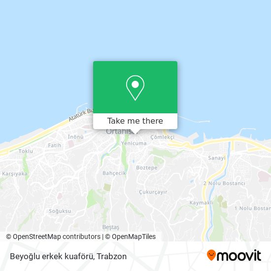 Beyoğlu erkek kuaförü map