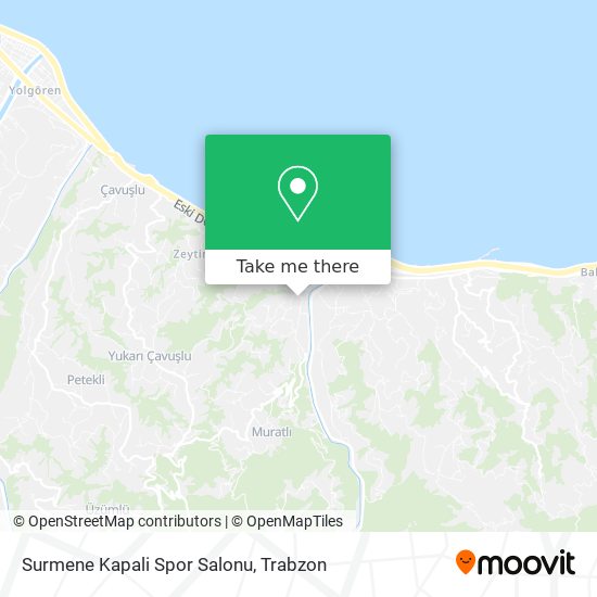 Surmene Kapali Spor Salonu map