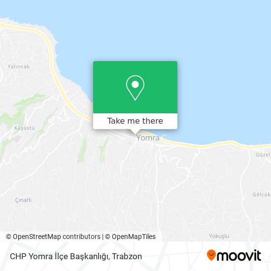 CHP Yomra İlçe Başkanlığı map
