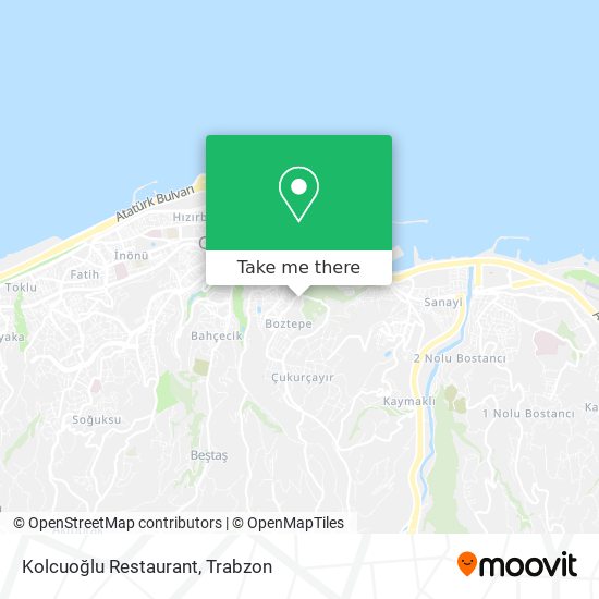 Kolcuoğlu Restaurant map