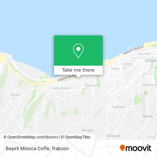 Beşirli Miocca Coffe map