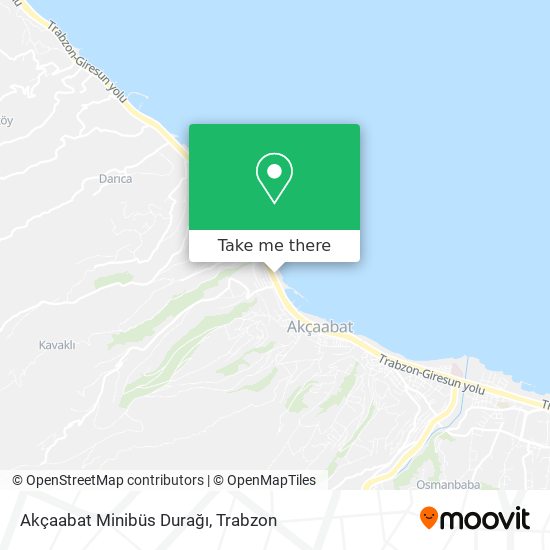 Akçaabat Minibüs Durağı map