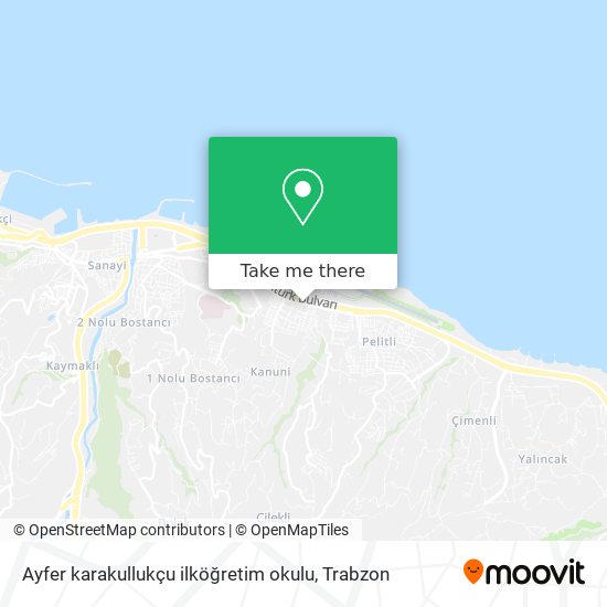 Ayfer karakullukçu ilköğretim okulu map