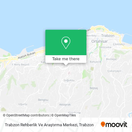 Trabzon Rehberlik Ve Araştırma Merkezi map