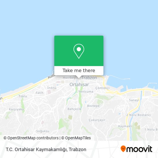 T.C. Ortahisar Kaymakamlığı map