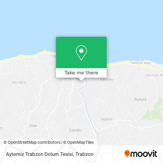 Aytemiz Trabzon Dolum Tesisi map