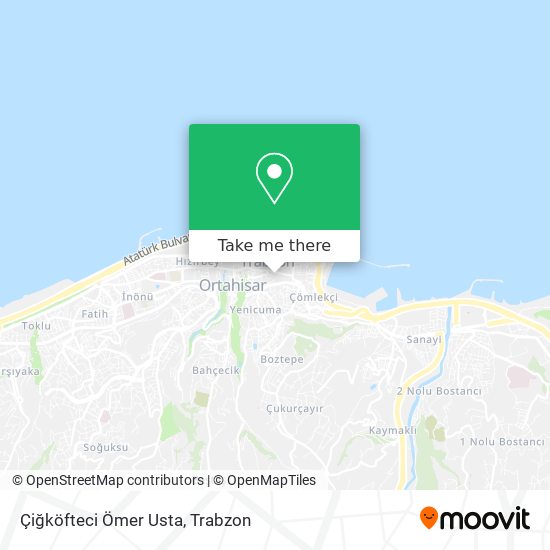 Çiğköfteci Ömer Usta map