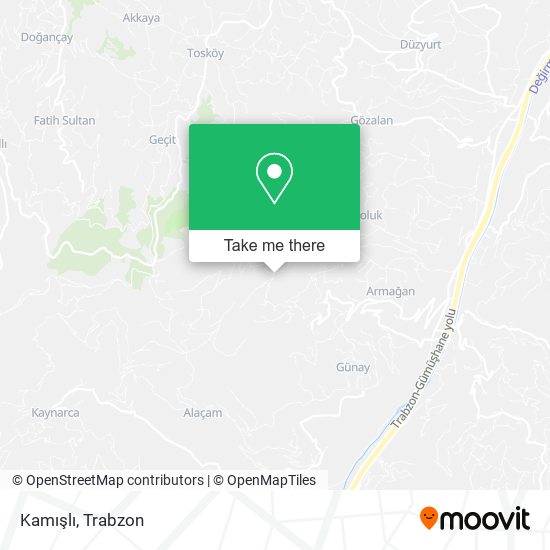 Kamışlı map
