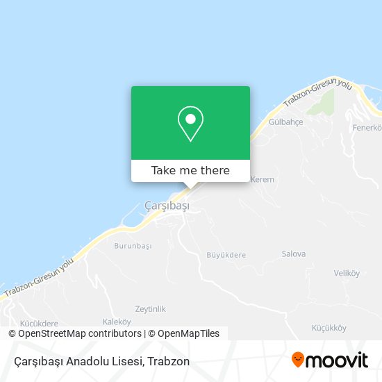 Çarşıbaşı Anadolu Lisesi map