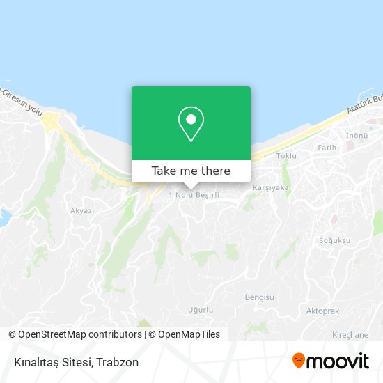 Kınalıtaş Sitesi map