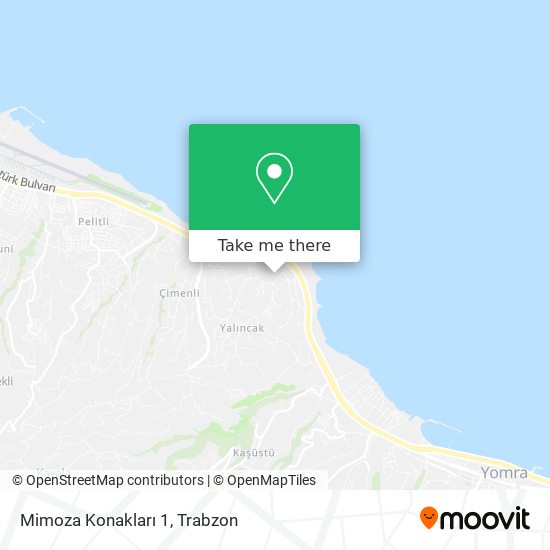 Mimoza Konakları 1 map