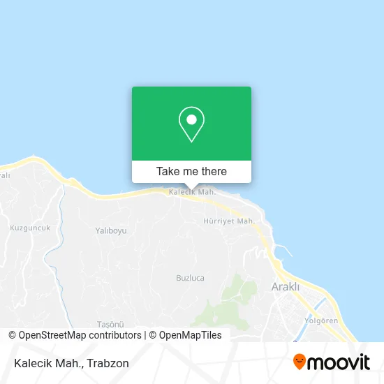 Kalecik Mah. map