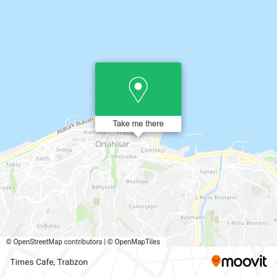 Times Cafe map
