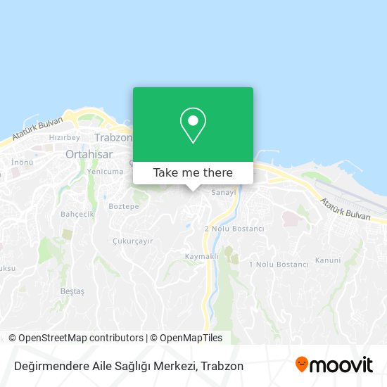 Değirmendere Aile Sağlığı Merkezi map