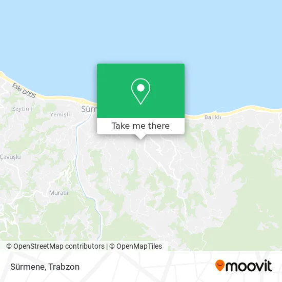 Sürmene map