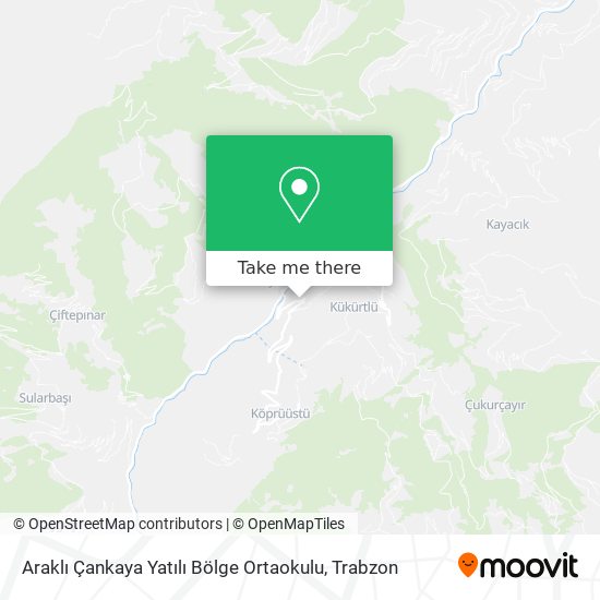 Araklı Çankaya Yatılı Bölge Ortaokulu map