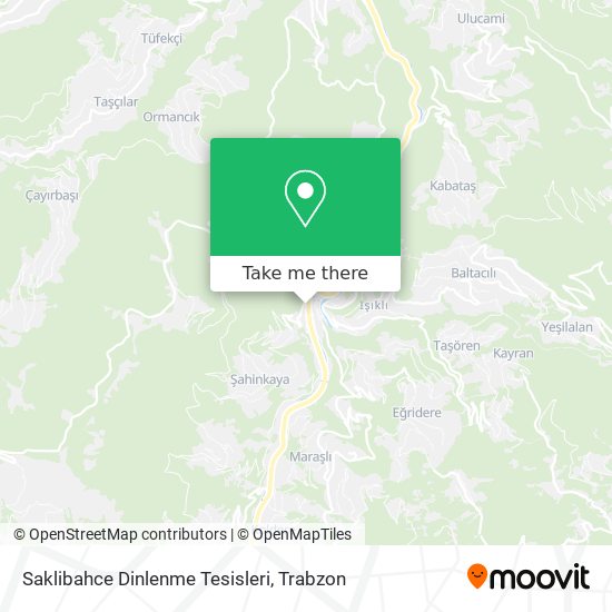 Saklibahce Dinlenme Tesisleri map