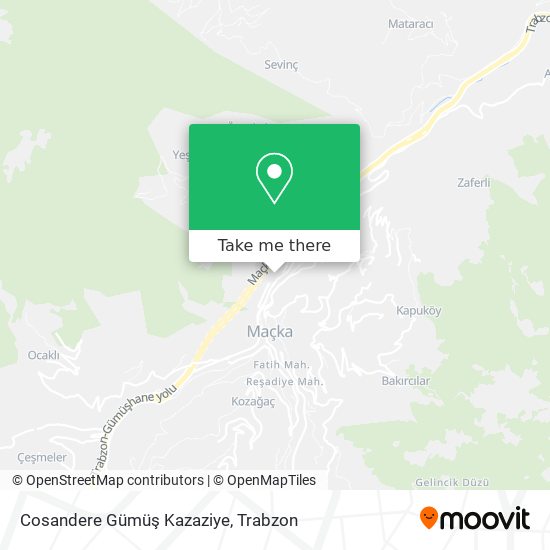 Cosandere Gümüş Kazaziye map