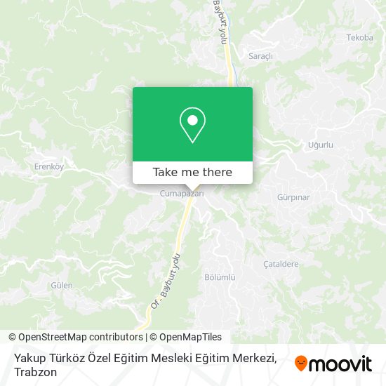 Yakup Türköz Özel Eğitim Mesleki Eğitim Merkezi map