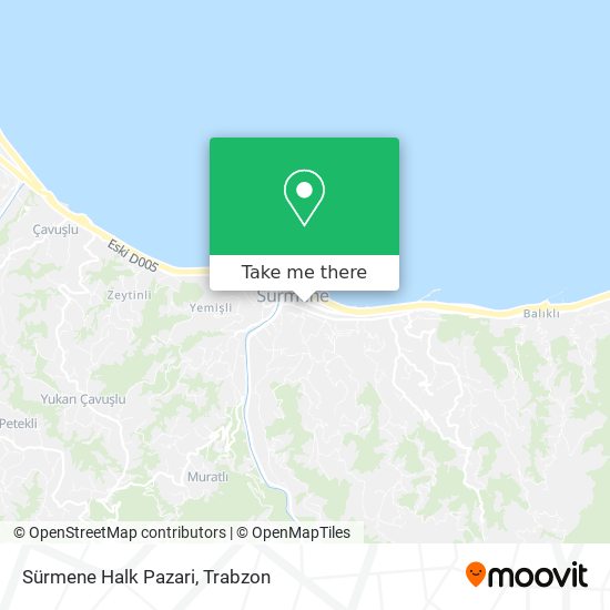 Sürmene Halk Pazari map