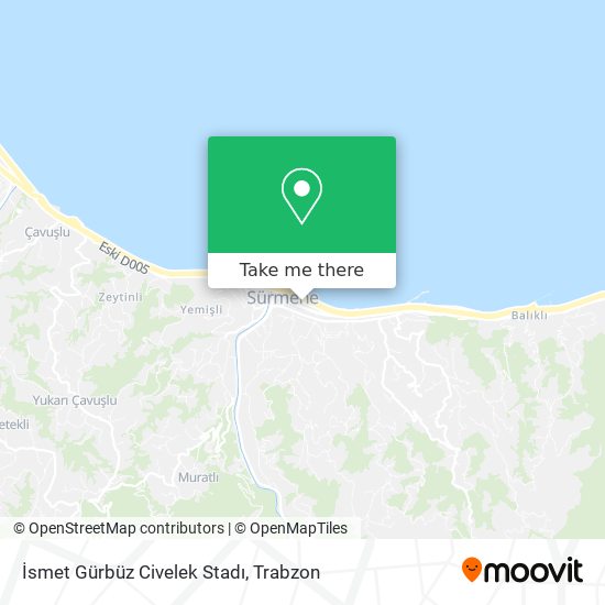 İsmet Gürbüz Civelek Stadı map