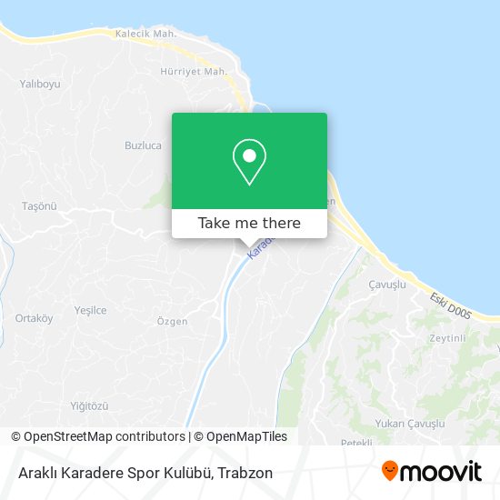 Araklı Karadere Spor Kulübü map