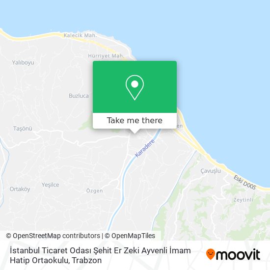 İstanbul Ticaret Odası Şehit Er Zeki Ayvenli İmam Hatip Ortaokulu map